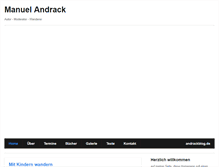 Tablet Screenshot of manuel-andrack.de